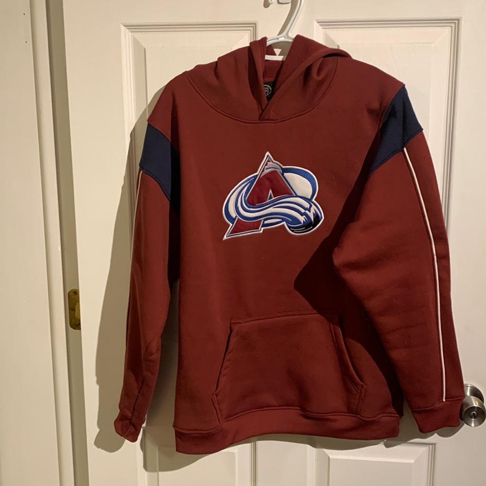 Colorado Avalanche Hockey Hoodie Sweatshirt Boys